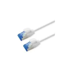 ROLINE Patchkabel Cat.6A (Class EA) S FTP (PiMF). LSOH. PoE. wei. 1.5 m
