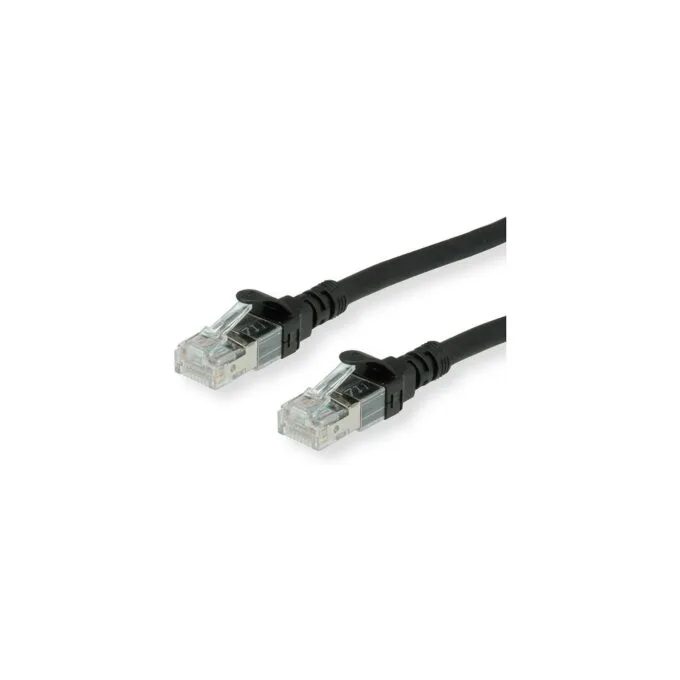 ROLINE Patchkabel Cat.6A S FTP (PiMF). Component Level. LSOH. schwarz. 5 m — image 1