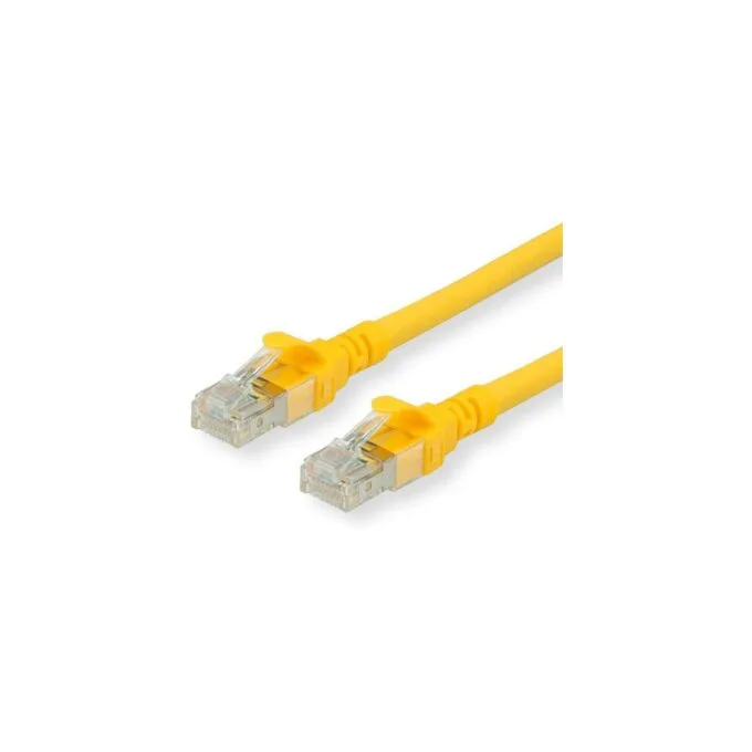 ROLINE Patchkabel Cat.6A UTP. Component Level. LSOH. gelb. 7.5 m — image 1