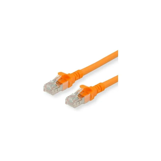 ROLINE Patchkabel Cat.6A UTP. Component Level. LSOH. orange. 0.5 m — image 1