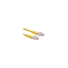 ROLINE Patchkabel Kat.6 Class E S FTP PiMF gelb 7m