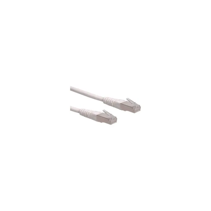 ROLINE Patchkabel Kat.6 Class E S FTP PiMF weiss 0.3m — image 1