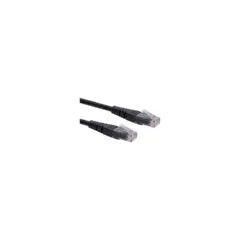 ROLINE Patchkabel Kat.6 Class E UTP schwarz 0.5m