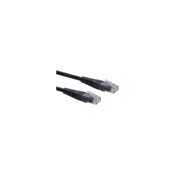 ROLINE Patchkabel Kat.6 Class E UTP schwarz 5m — image 1