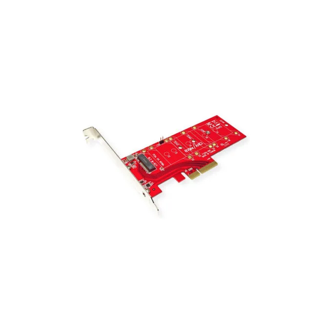 ROLINE PCIe 4.0 x4 3.3V5A Host Adapter fur PCIe-NVMe M.2 110mm SSD — image 2