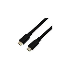 ROLINE RM 8K HDMI Ultra HD Kabel mit Ethernet. ST ST. schwarz. 1 m