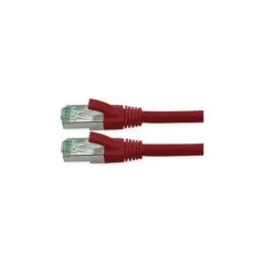 ROLINE RM Patchkabel Cat.6A S FTP (PiMF). rot. 15 m