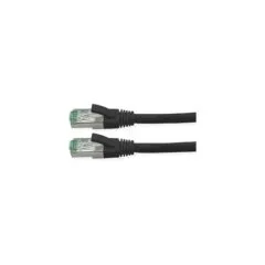 ROLINE RM Patchkabel Cat.6A S FTP (PiMF). schwarz. 5 m
