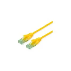 ROLINE RM Patchkabel Cat.6A UTP. gelb. 1.5 m