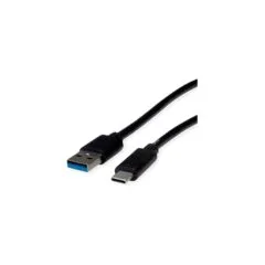 ROLINE RM USB 3.2 Gen 1 Kabel. A-C. ST ST. schwarz. 1 m