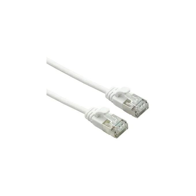ROLINE U FTP DataCenter Patchkabel Cat.6A (Class EA). LSOH. slim. wei. 0.5 m — image 1