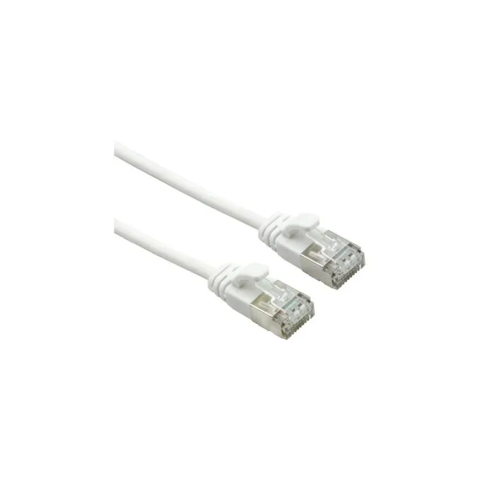 ROLINE U FTP DataCenter Patchkabel Cat.6A (Class EA). LSOH. slim. wei. 3 m — image 1