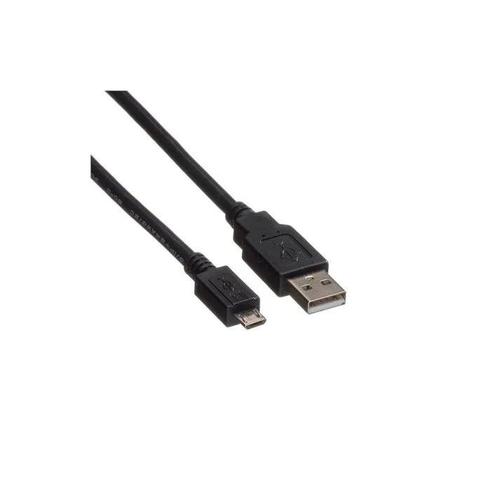 ROLINE USB 2.0 Kabel USB A ST - Micro USB B ST schwarz 1.8m — image 2