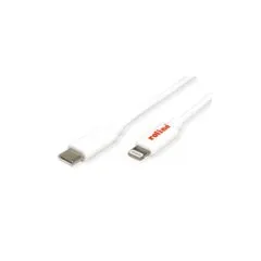 ROLINE USB Sync- & Ladekabel. Typ C 8pin Connector. wei. 1 m