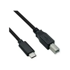 ROLINE USB2.0 KABEL TYP C-B 1 8M