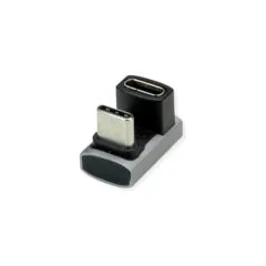 ROLINE USB4 Gen 3x2 Adapter Typ C ST BU. Aluminium. 360. breit. silberfarben