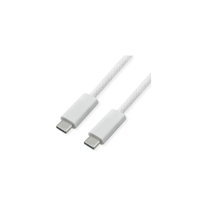 ROLINE USB4 Gen3x2 Kabel. C?C. ST ST. 8K UHD-2. 40Gbit s. 240W. wei. 1 m — image 1