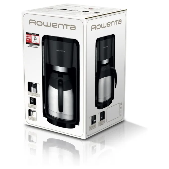 ROWENTA Filterkaffeemaschine Milano Thermo CT 3818 Black Stainless Steel — image 2