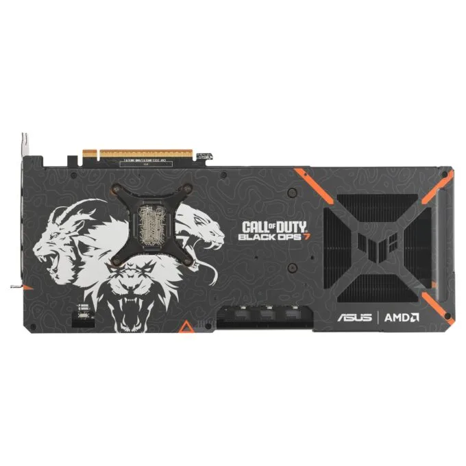 RX 9070 XT 16GGB ASUS TUF Gaming Black Ops 7 Special Edition GDDR6 3 Fan — image 5