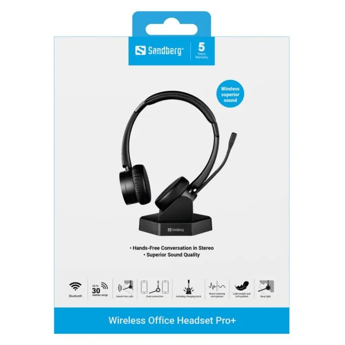 Sandberg 126-18 Bluetooth Office Headset Pro+ — image 10