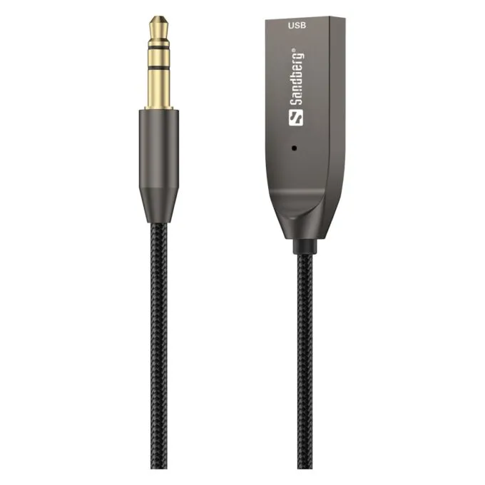 Sandberg Bluetooth Audioempfänger AUX-Anschluss Schwarz — image 1