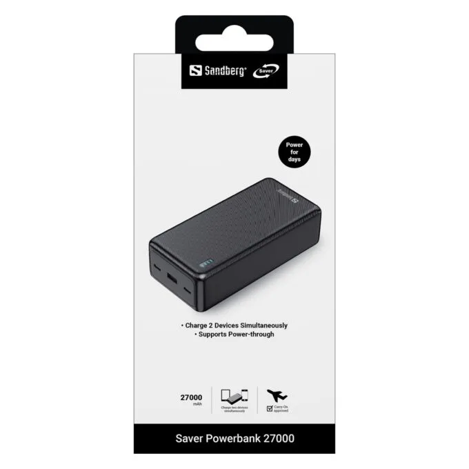 SANDBERG Saver Powerbank 27000 — image 2