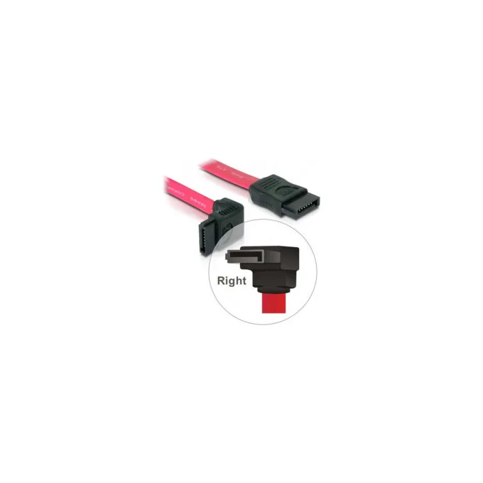 SATA 0.5m rot 90° DeLock — image 1