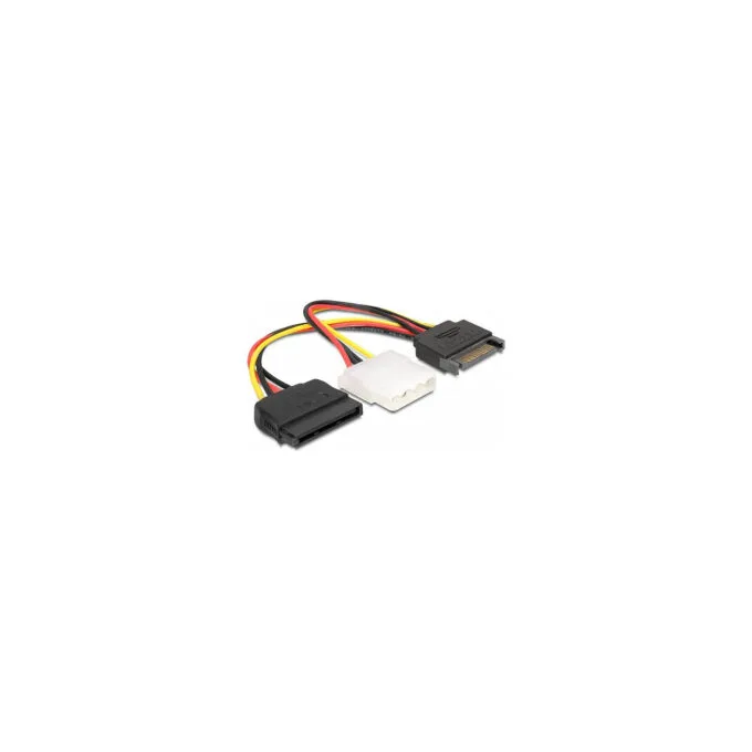 SATA Power 15pin to 4pin+SATA 5pin Del — image 1