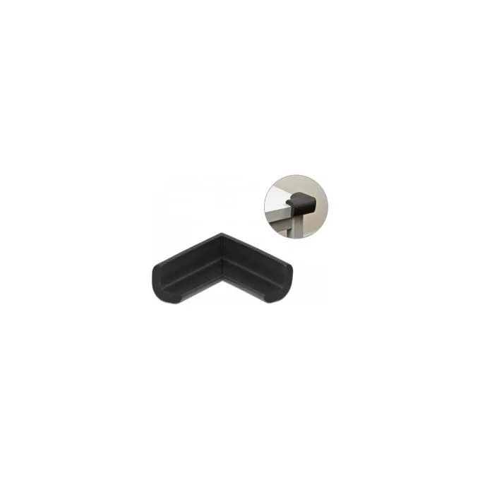 Schaumstoff Kantenschutz selbstklebend 56 x 56 x 22 mm schwarz — image 2