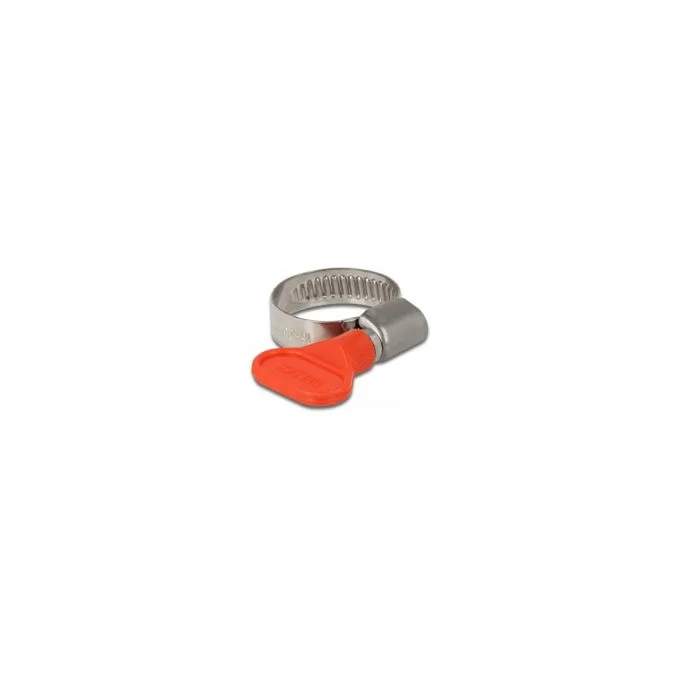 Schlauchschelle mit Flügelmutter 16 - 25 mm 10 Stück rot — image 1