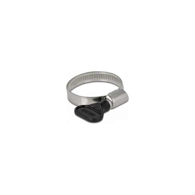 Schlauchschelle mit Flügelmutter 25 - 40 mm 10 Stück schwarz — image 1
