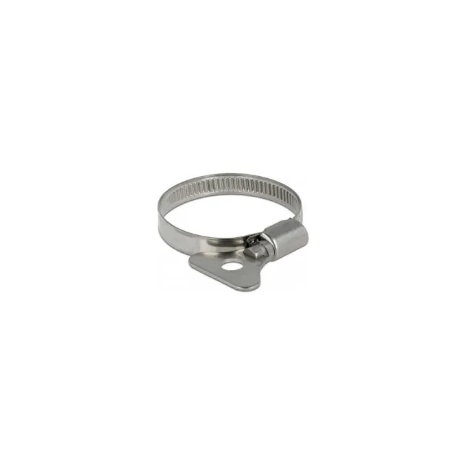 Schlauchschelle mit Flügelmutter 32 - 50 mm 10 Stück Metall — image 1