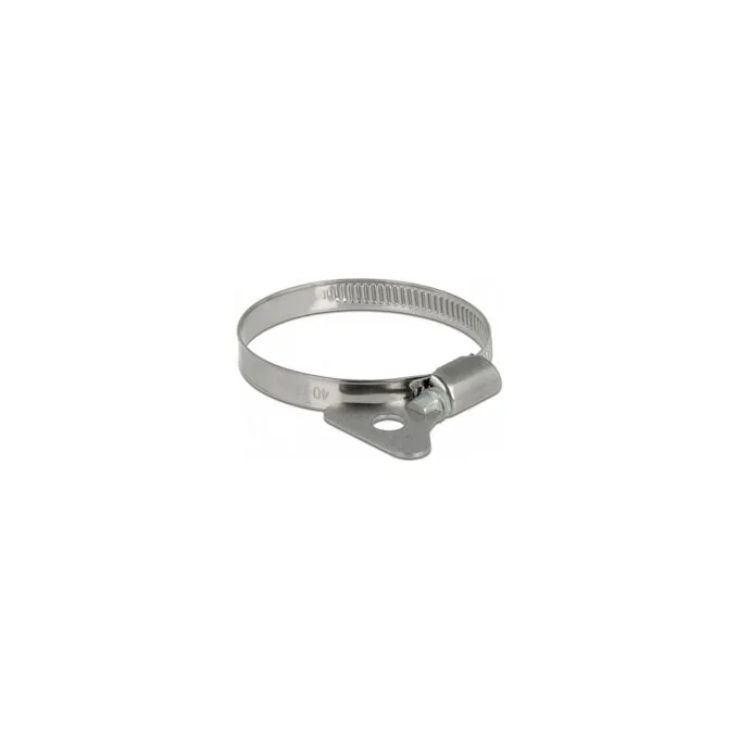Schlauchschelle mit Flügelmutter 40 - 60 mm 10 Stück Metall — image 1