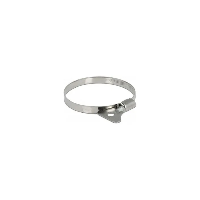 Schlauchschelle mit Flügelmutter 60 - 80 mm 10 Stück Metall — image 1