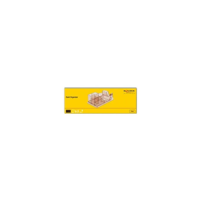Schreibtisch Organizer transparent braun — image 3