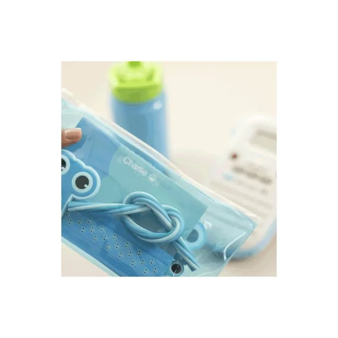 Schriftband Brother 12mmx4m weiß transparent BTAG-135 — image 4