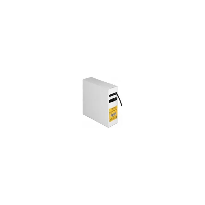 Schrumpfschlauch Box. mit Innenkleber. Schrumpfungsrate 3:1. 5 m x 2.4 mm schwarz — image 1