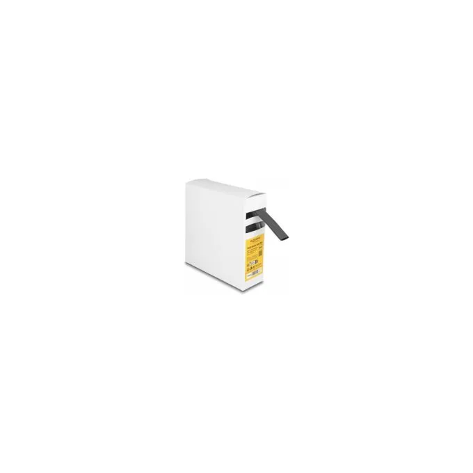 Schrumpfschlauch Box. mit Innenkleber. Schrumpfungsrate 4:1. 5 m x 12 mm schwarz — image 1