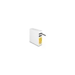 Schrumpfschlauch Box. mit Innenkleber. Schrumpfungsrate 4:1. 5 m x 6 mm schwarz