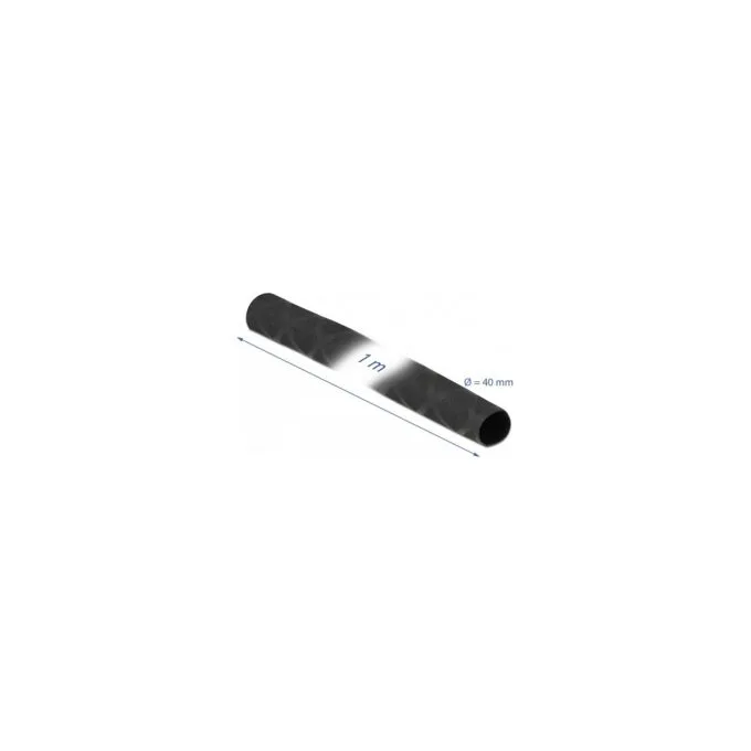 Schrumpfschlauch X-Muster rutschfest 1 m x 40 mm schwarz — image 2