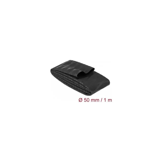 Schrumpfschlauch X-Muster rutschfest 1 m x 50 mm schwarz — image 1