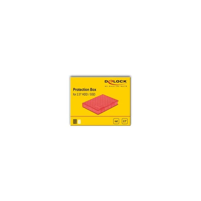 Schutzbox für 2.5? HDD SSD rot — image 4
