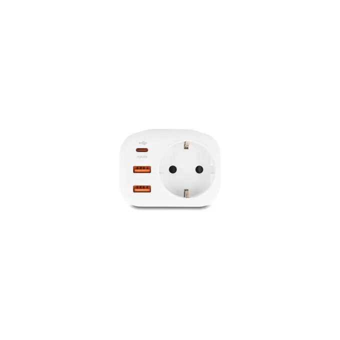 Schutzkontakt-Steckdose mit Kindersicherung und USB PD Ladegerät 20 W — image 3