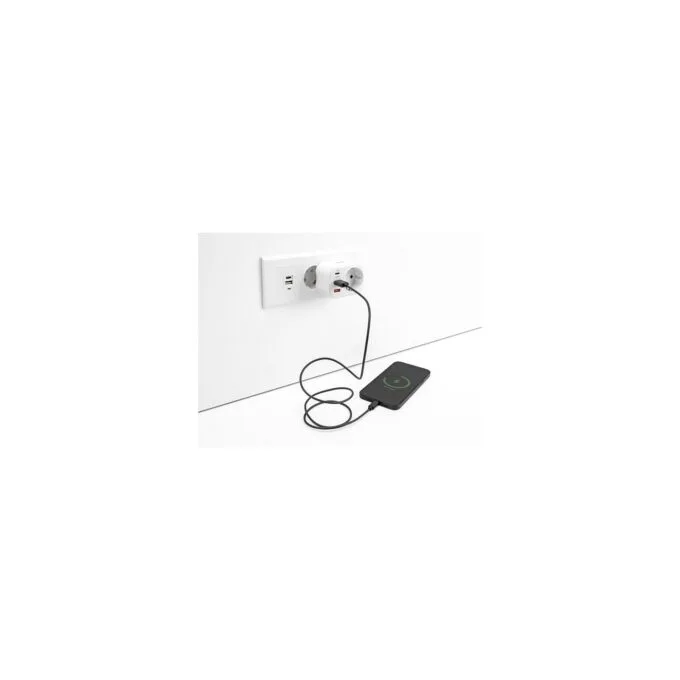 Schutzkontakt-Steckdose mit Kindersicherung und USB PD Ladegerät 20 W — image 4