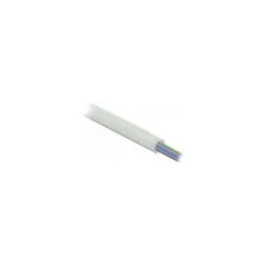 Schutzschlauch Glasfasergeflecht 10 m x 10 mm weiß