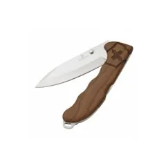 Schweizer Taschenmesser Hunter Evoke Wood. Klappmesser mit Holzgriff