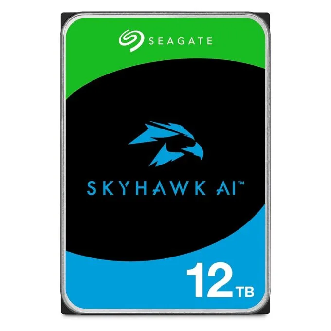 SEAGATE Surveillance Video Optimized AI Skyhawk 12TB HDD SATA 6Gb s 512MB cache 3.5inch CMR Helium — image 1