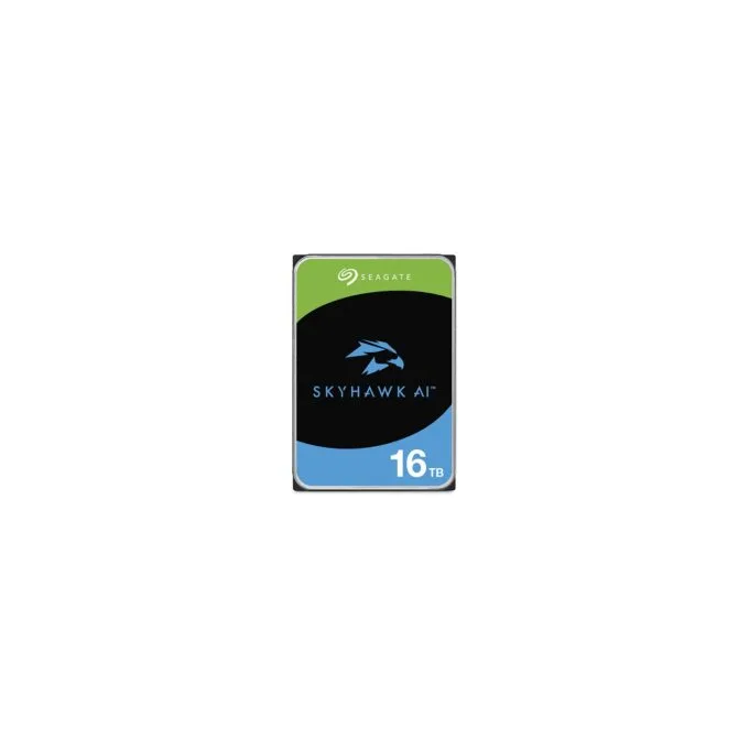 SEAGATE Surveillance Video Optimized AI Skyhawk 16TB HDD SATA 6Gb s 512MB cache 3.5inch CMR Helium — image 2