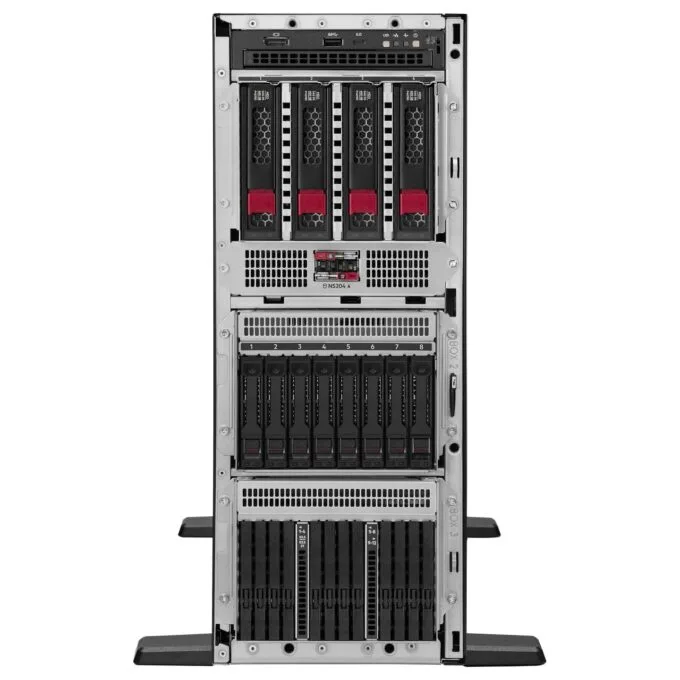 Server HPE ML350 G12 TW Xeon 6515P 1x64GB 2x480GB SFF MR408i-o 2x1000W — image 3