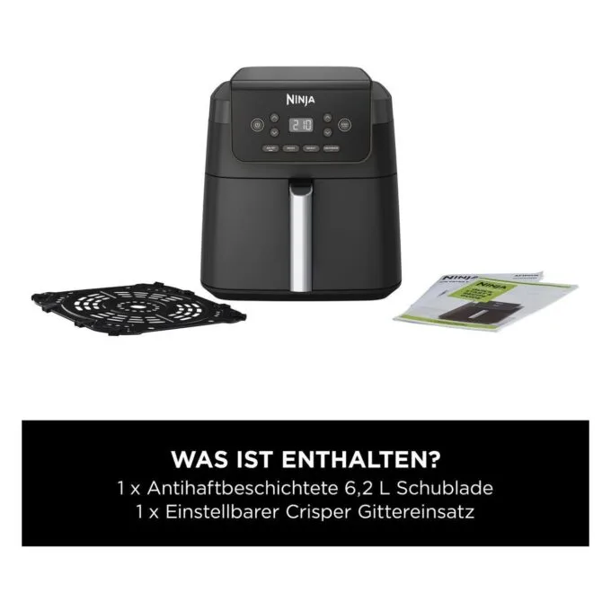 SharkNinja AF170EU Heißluftfritteuse schwarz — image 2